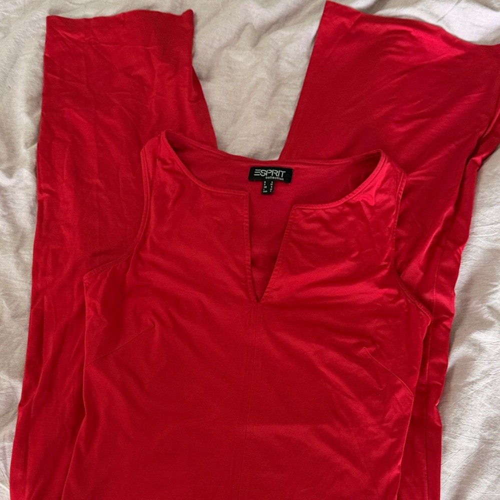 Esprit Scarlet Red Dress